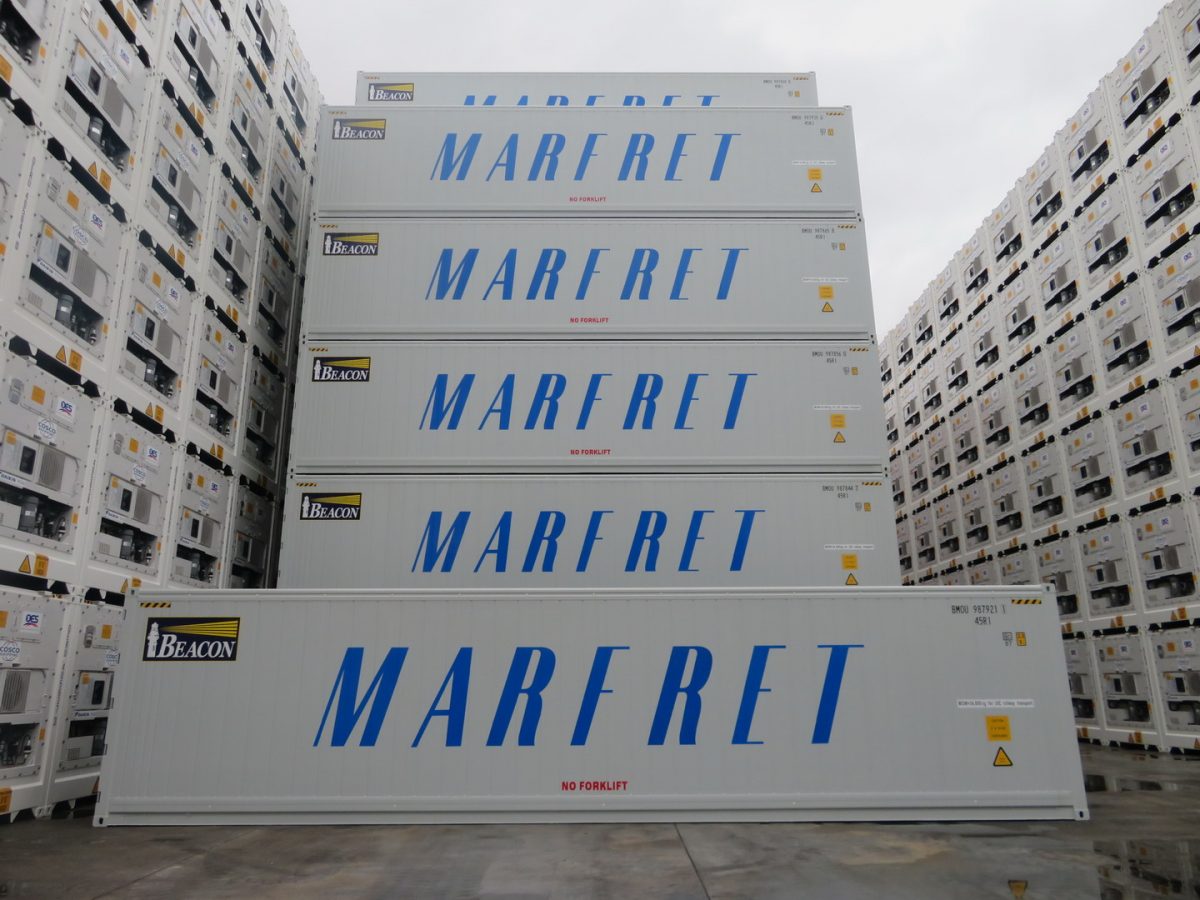 Reefer Stacking New reefer delivery | Marfret